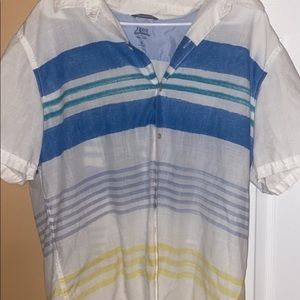 Mens IZOD Button Up Shirt